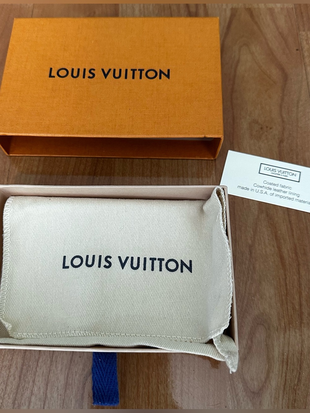 Louis Vuitton Box & Dust Bag